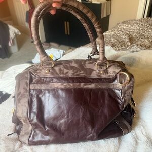 Rebecca Minkoff Brown and Tan Satchel